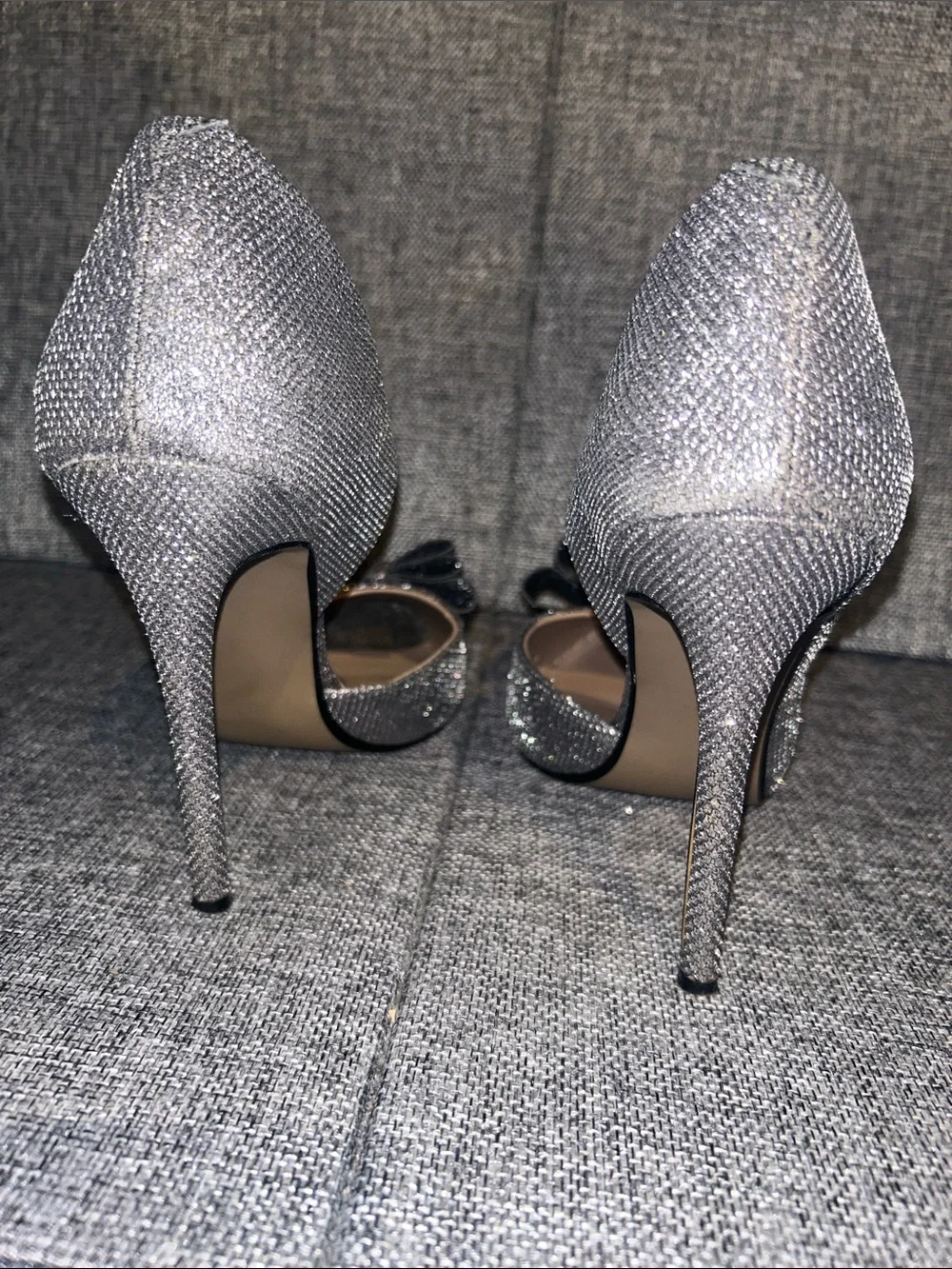 Betsey Johnson shimmery pointed
